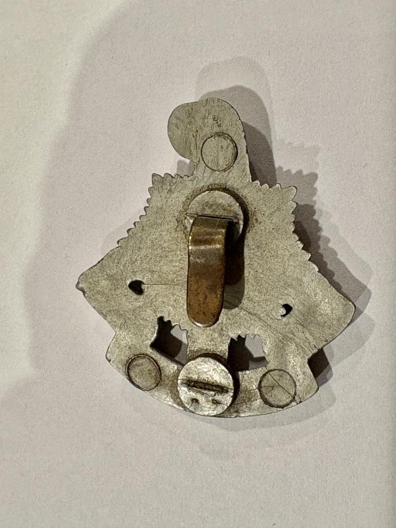 The Royal Sussex Regiment Plastic Economy Cap Badge — image 2