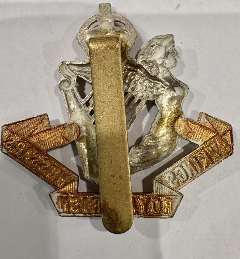 8th Royal Irish Hussars Cap Badge — image 2