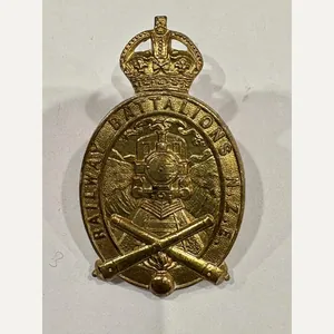 New Zealand: Railway Battalions N.Z.E. Cap badge