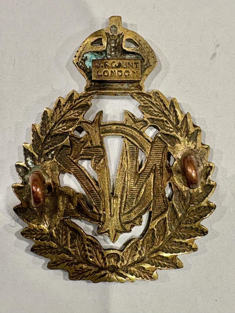 New Zealand Veterinary Corps Badge - Gaunt tab — image 2