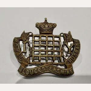 Imperial Yeomanry: Royal Gloucestershire Hussars Cap Badge