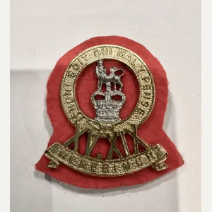 15th/19th Lancers Anodised/Staybrite Cap Badge