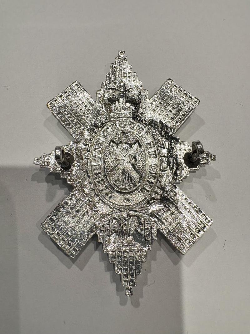 BLACK WATCH badge. Anodised/Staybrite — image 2