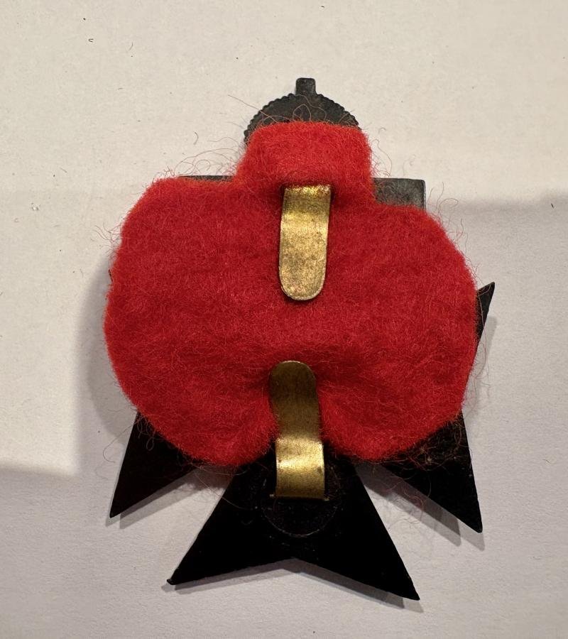 The King's Royal Rifle Corps Plastic Economy Cap Badge — image 2