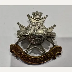 Victorian Derbyshire (Sherwood Foresters) Cap Badge