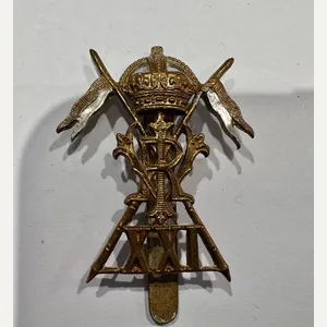 21st (Empress of India's) Lancers WW1 OR's cap badge