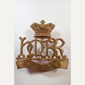 Her Majestys Reserve Regiments of Hussars Victorian Cap Badge.