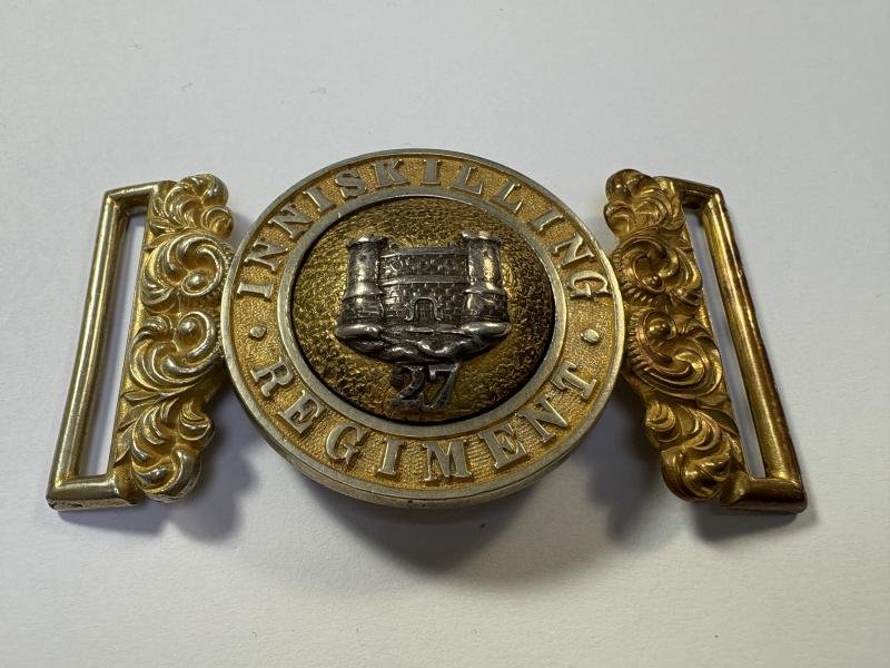 Inniskilling Regiment 27th Foot Belt Buckle — image 2