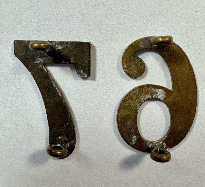 6 & 7 Pork Pie Numerals — image 2