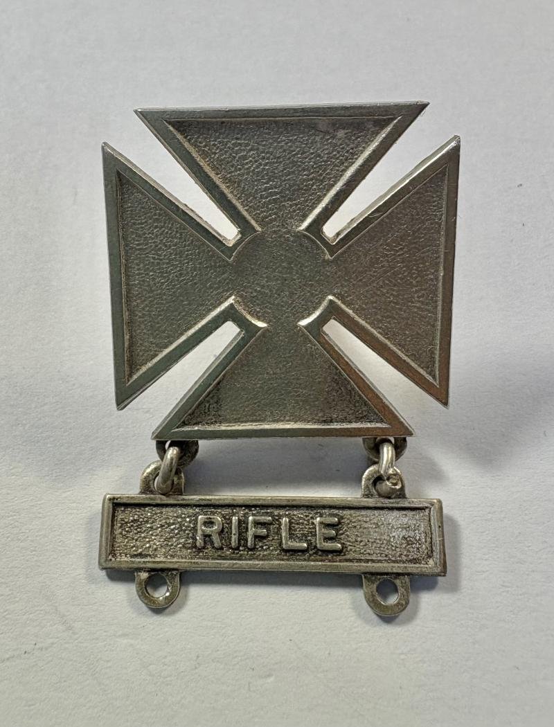 American Rifle Marksman Award Sterling Badge