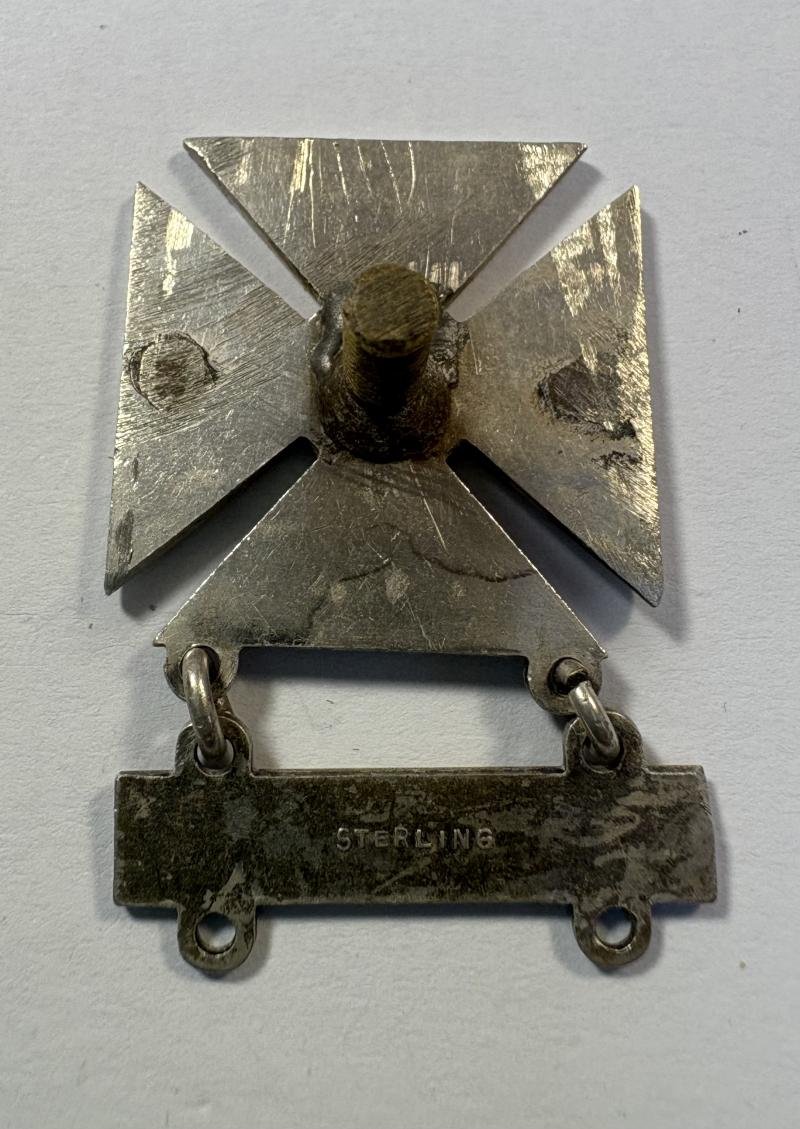 American Rifle Marksman Award Sterling Badge — image 2