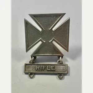 American Rifle Marksman Award Sterling Badge