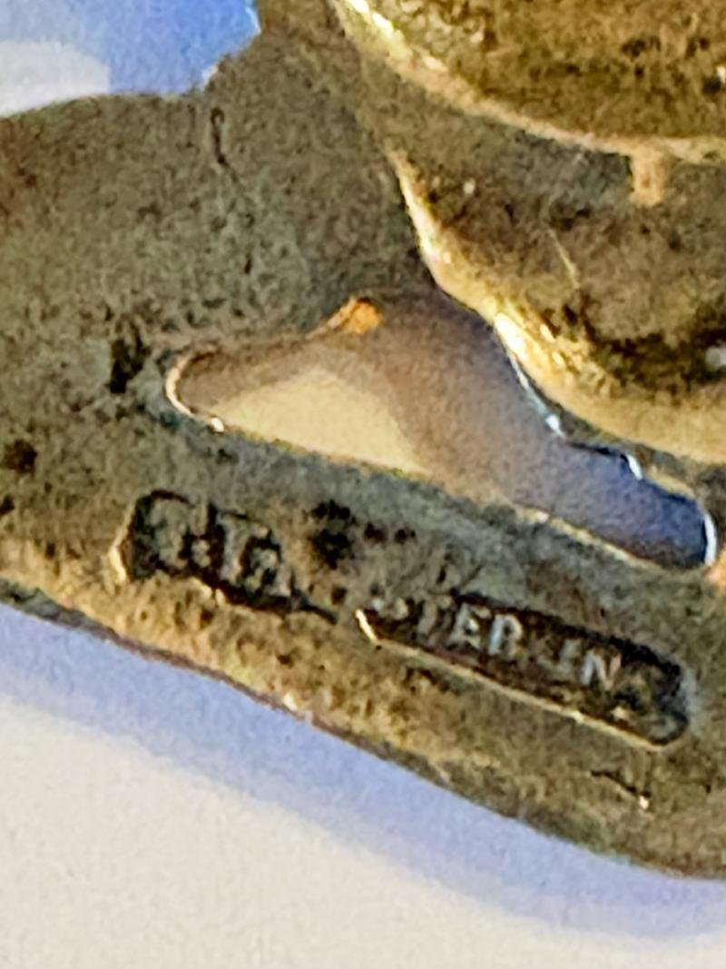 Scarce Worcestershire Reg't Sweetheart Brooch C. WW1 — image 3