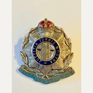 Rare C. WW1 10th London Hackney Sweetheart Brooch