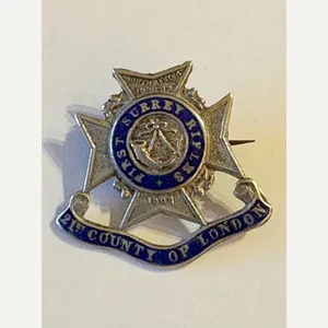 First Surrey Rifles 21st County of London Sweetheart Brooch