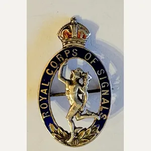 C. WW1 Royal Corps of Signals Sweetheart Brooch