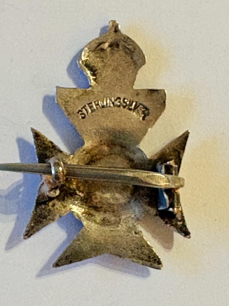 Finsbury Rifles Sterling Silver Sweetheart Brooch — image 2