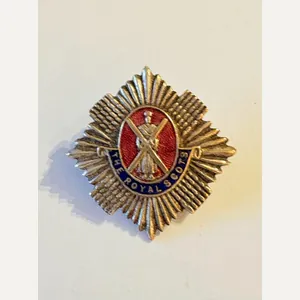 The Royal Scots Sweetheart Brooch