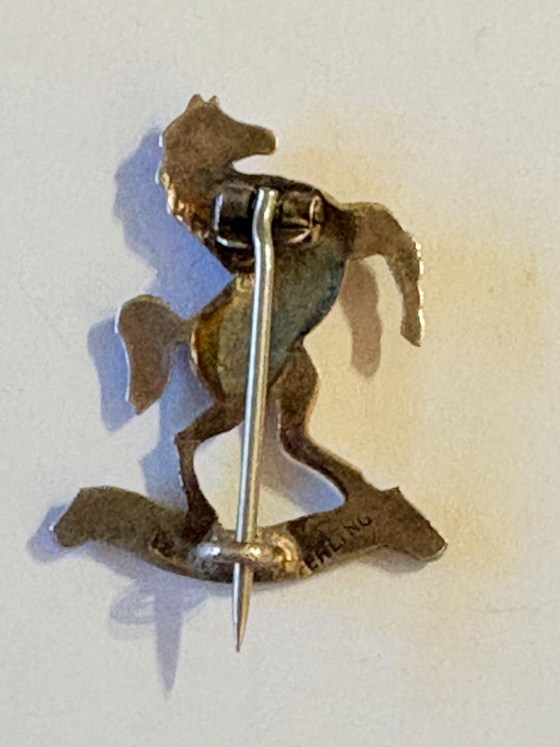 Silver Sweetheart Brooch: Royal West Kent — image 2