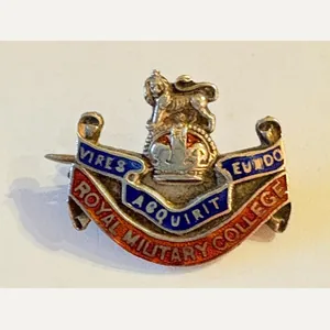 Rare. Royal Military College WW1 Sweetheart Brooch.