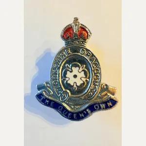 Lapel badge: The Queen's Own
