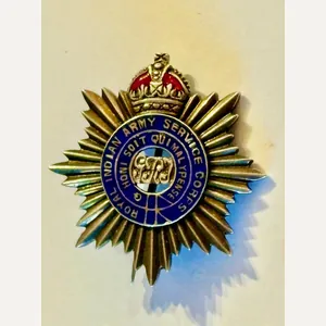Sweetheart Brooch: Royal Indian Army Service Corps