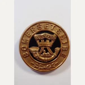 Somersetshire (Pre 1913) Helmet Plate Centre.