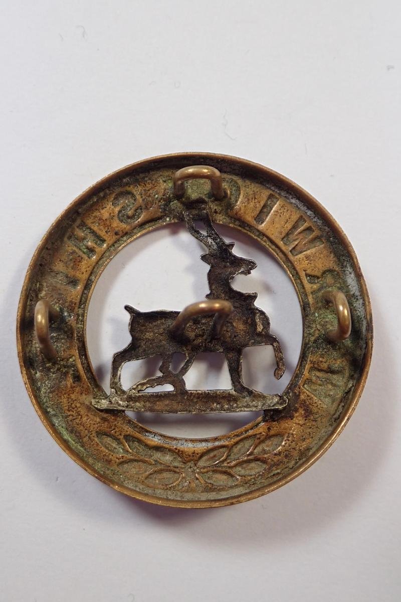 Warwickshire Regiment (Pre 1913) Helmet Plate Centre. — image 2