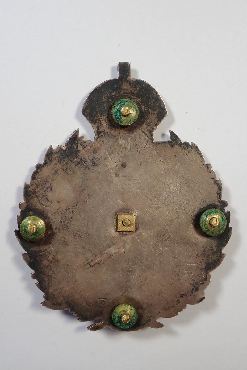 106th Hazara Pioneers WW1 Officers Shoulder Belt Plate. — image 2
