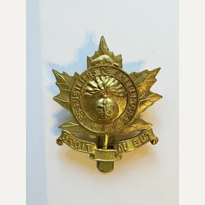 Canadian Cap Badge. Les Fusiliers de Sherbrooke