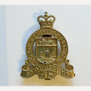 Canadian Cap Badge. Royal New Brunswick Reg't