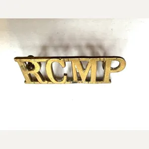 RCMP Shoulder Title Royal Canadian Mounted Police