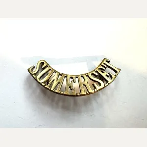 Somerset Metal Shoulder Title