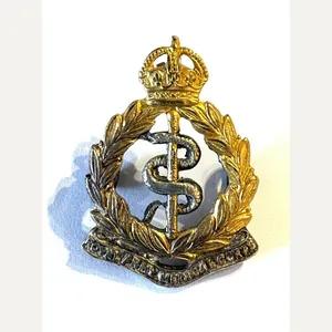 Collar Badge. Officer's Royal Medical Corps