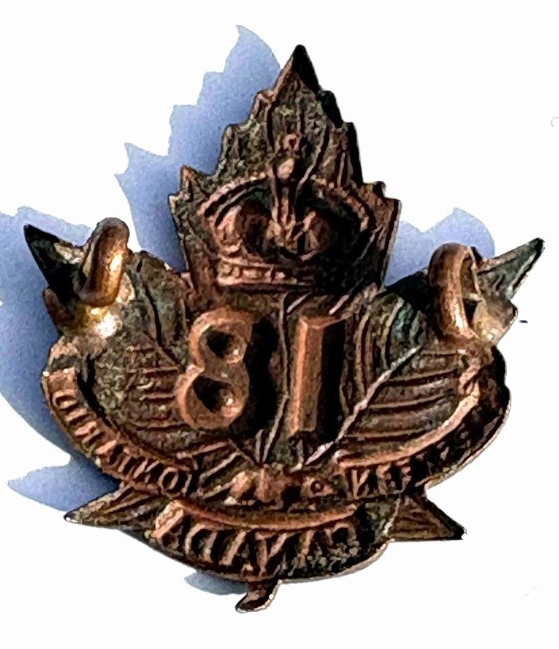 Canadian Badge. CEF. 18th Western Ontario — image 2