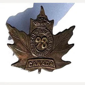 Canadian Collar Badge. CEF. 98th Lincoln & Welland