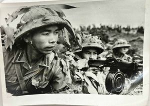 North Vietnamese Army Photo RPD Machine Gun Team