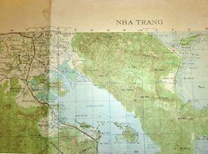 North Vietnamese Army Topographic Map 1:100,000 Nha Trang 1970