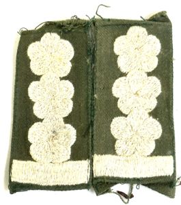 ARVN Colonel Sew On Color Rank – Pair