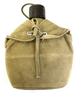North Vietnamese Army Canteen with Cup & Cover