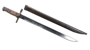 WW2 Japanese Type 30 Bayonet Matsushita Metals with Ball Tip …