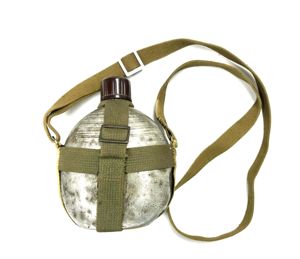 Viet Cong Canteen with Jungle Made Harness