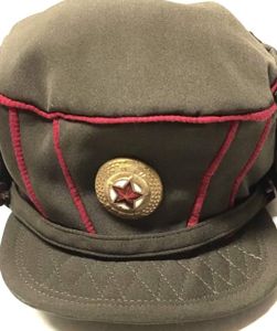 North Korean People's Army KPA Officer's Peaked Field Cap