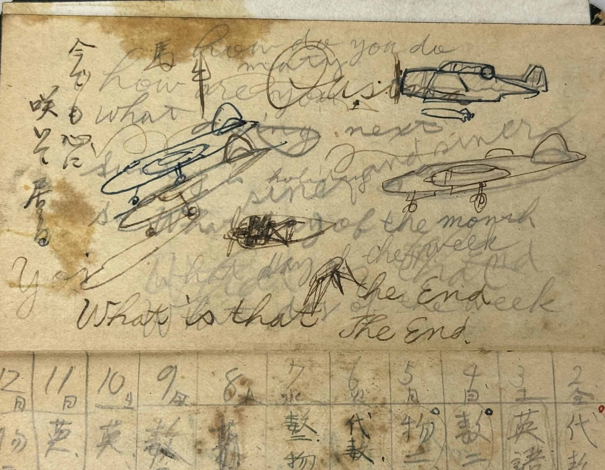 WW2 Japanese Army Diary By English Speaking POW Handler & Would-Be Watch Thief — image 12