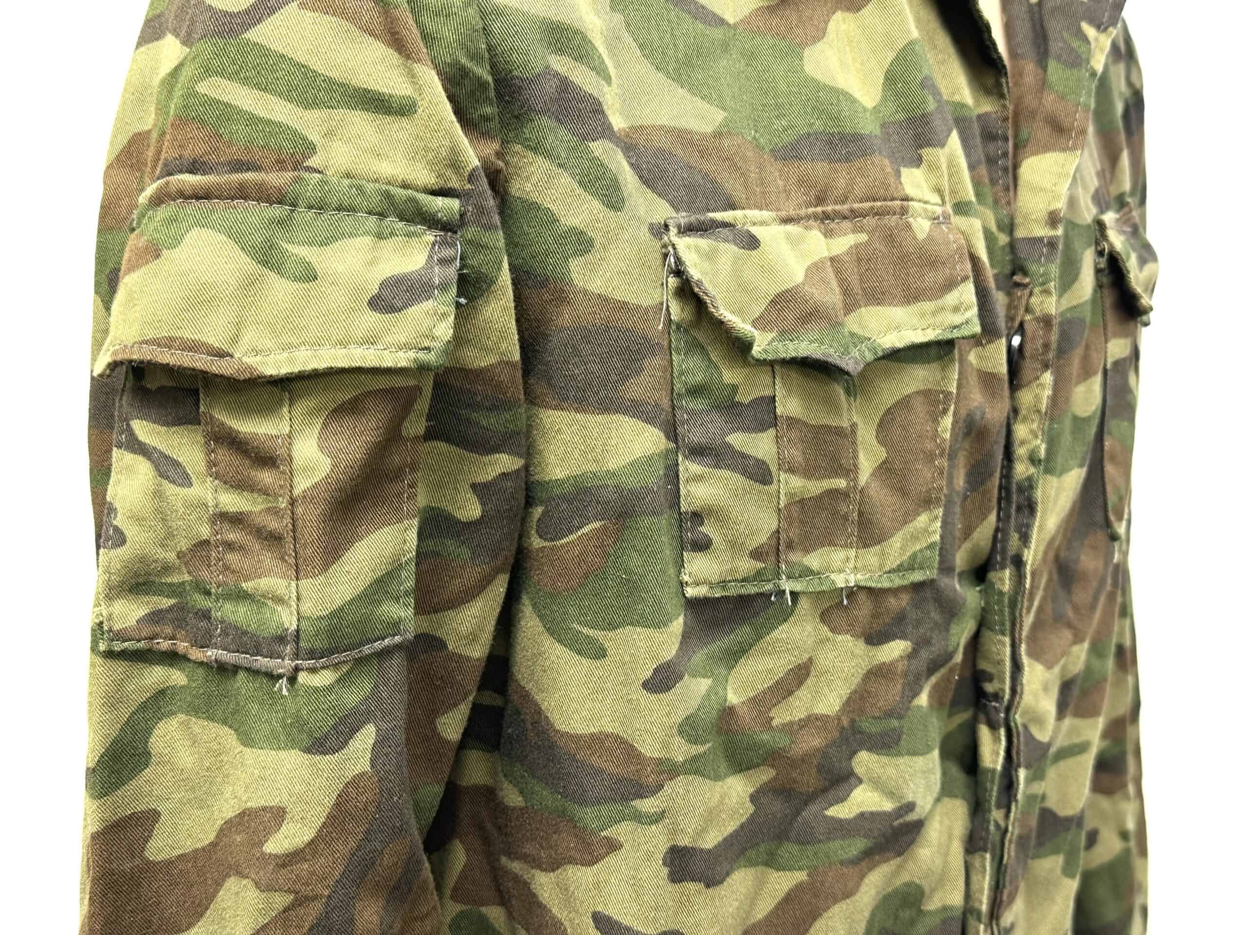 North Korean DPRK Officer's Modern Woodland Camouflage Uniform & Hat — image 6