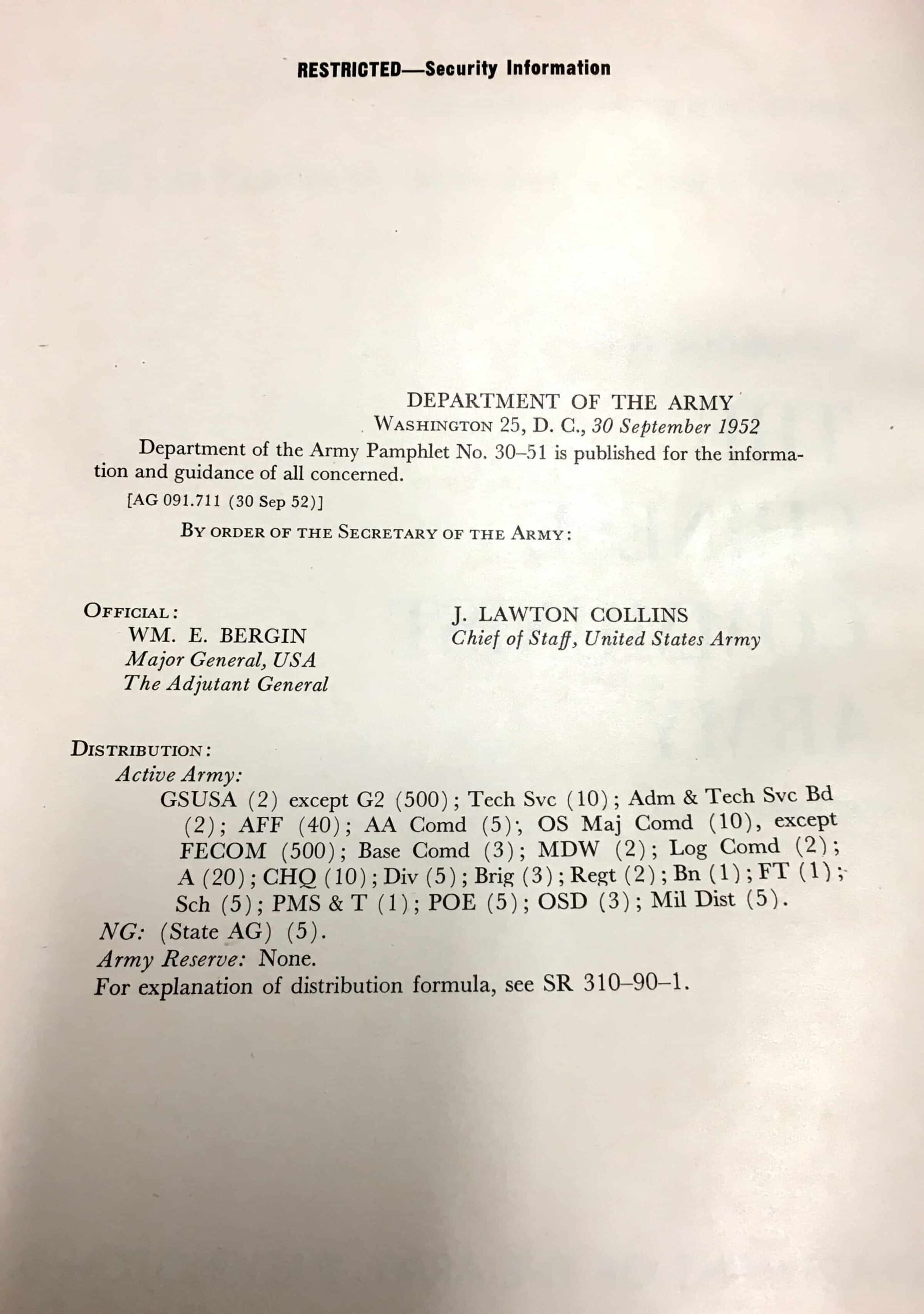 US Manual on the Chinese in the Korean War 1951 — image 2