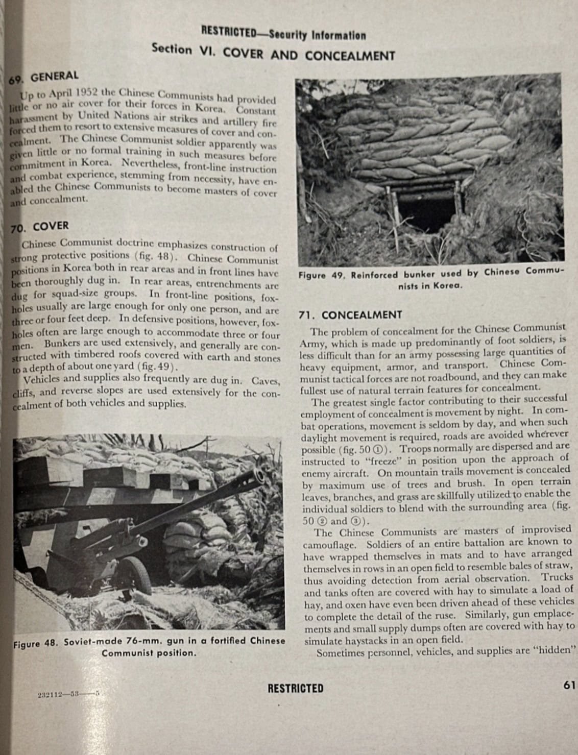 US Manual on the Chinese in the Korean War 1951 — image 5