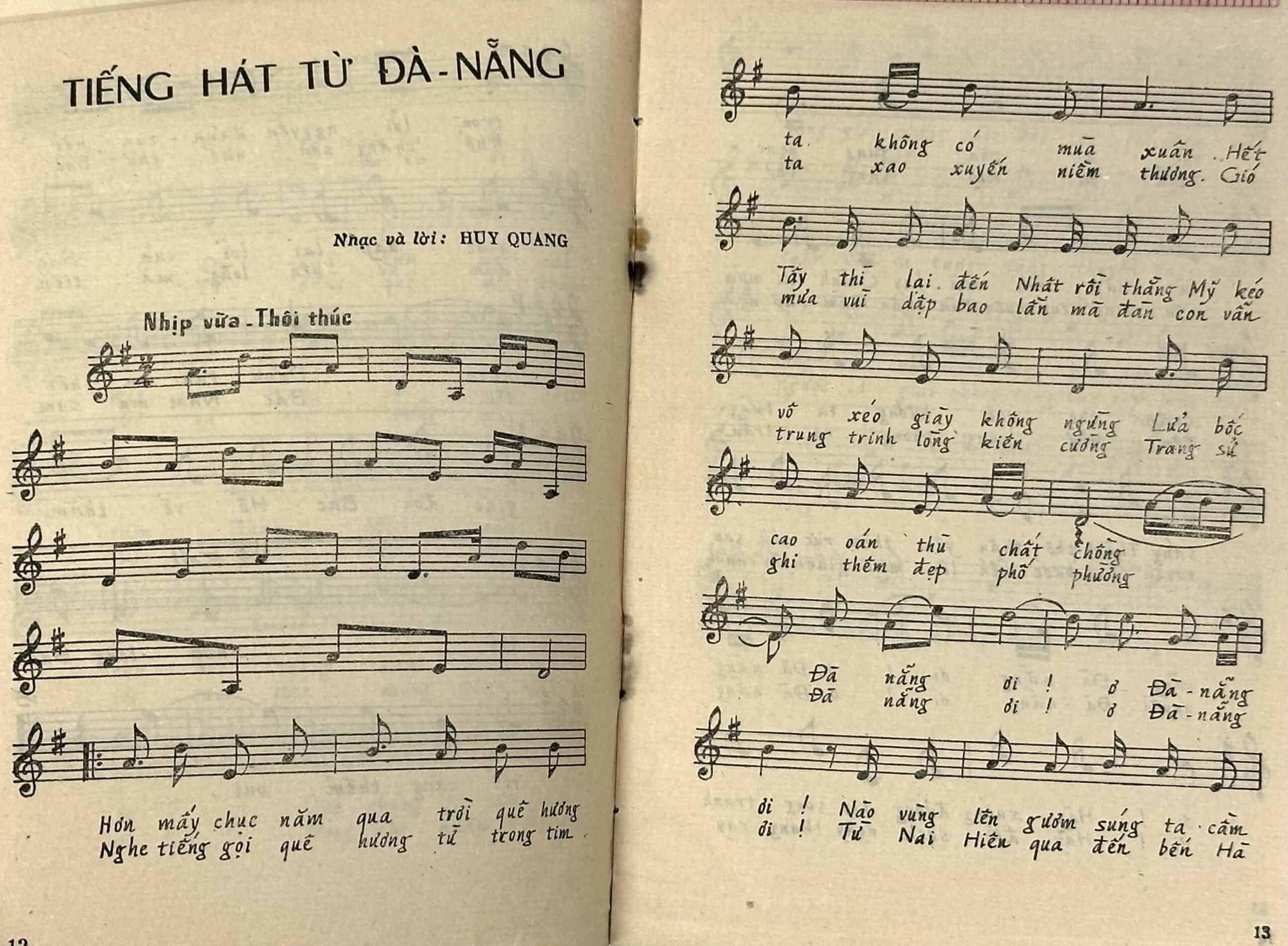 Viet Cong Song Book 1969 Includes Songs about Da Nang & Saigon — image 6