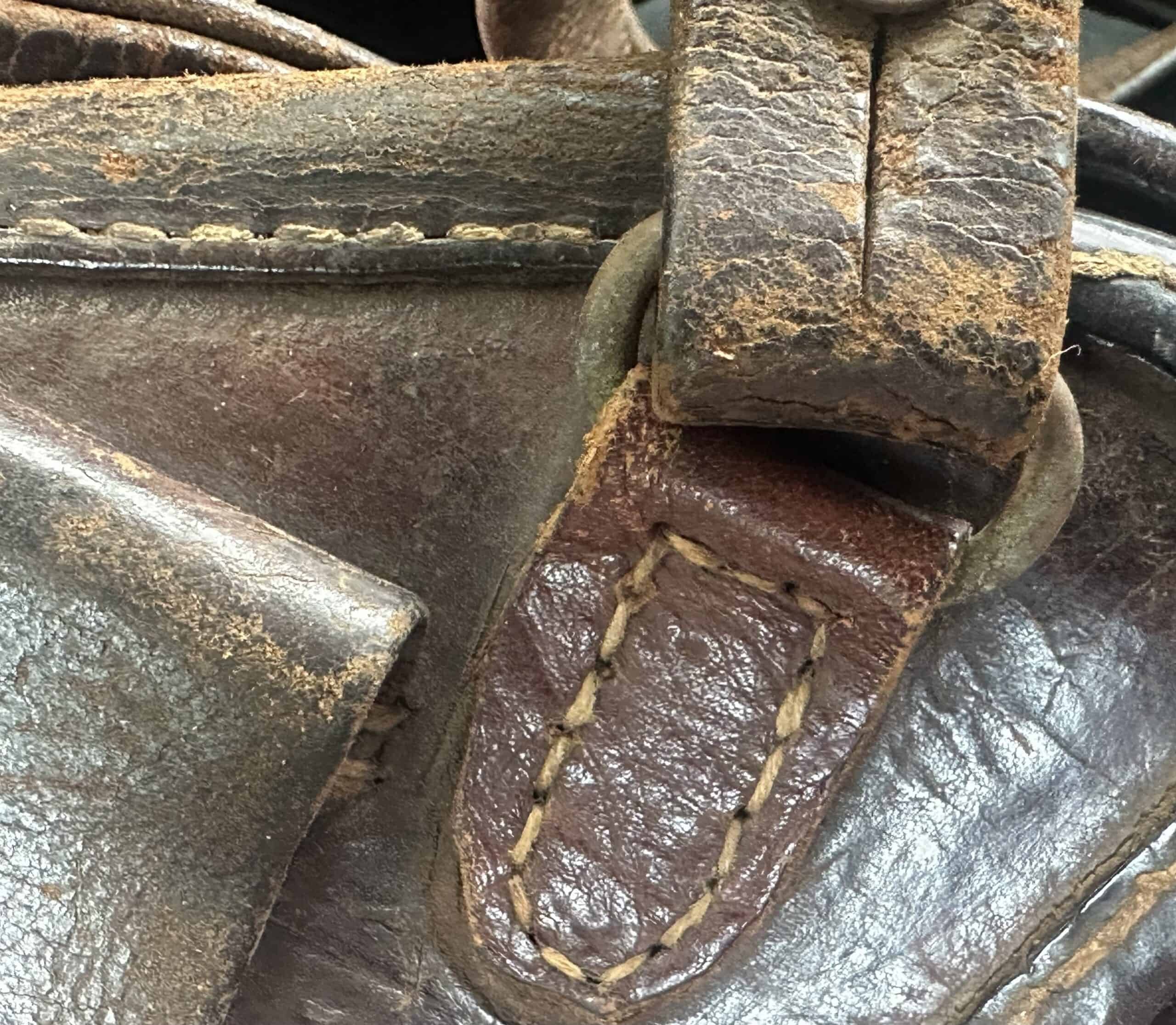 WW2 Japanese Type 26 Revolver Tank Crew Holster with Shoulder Strap — image 8