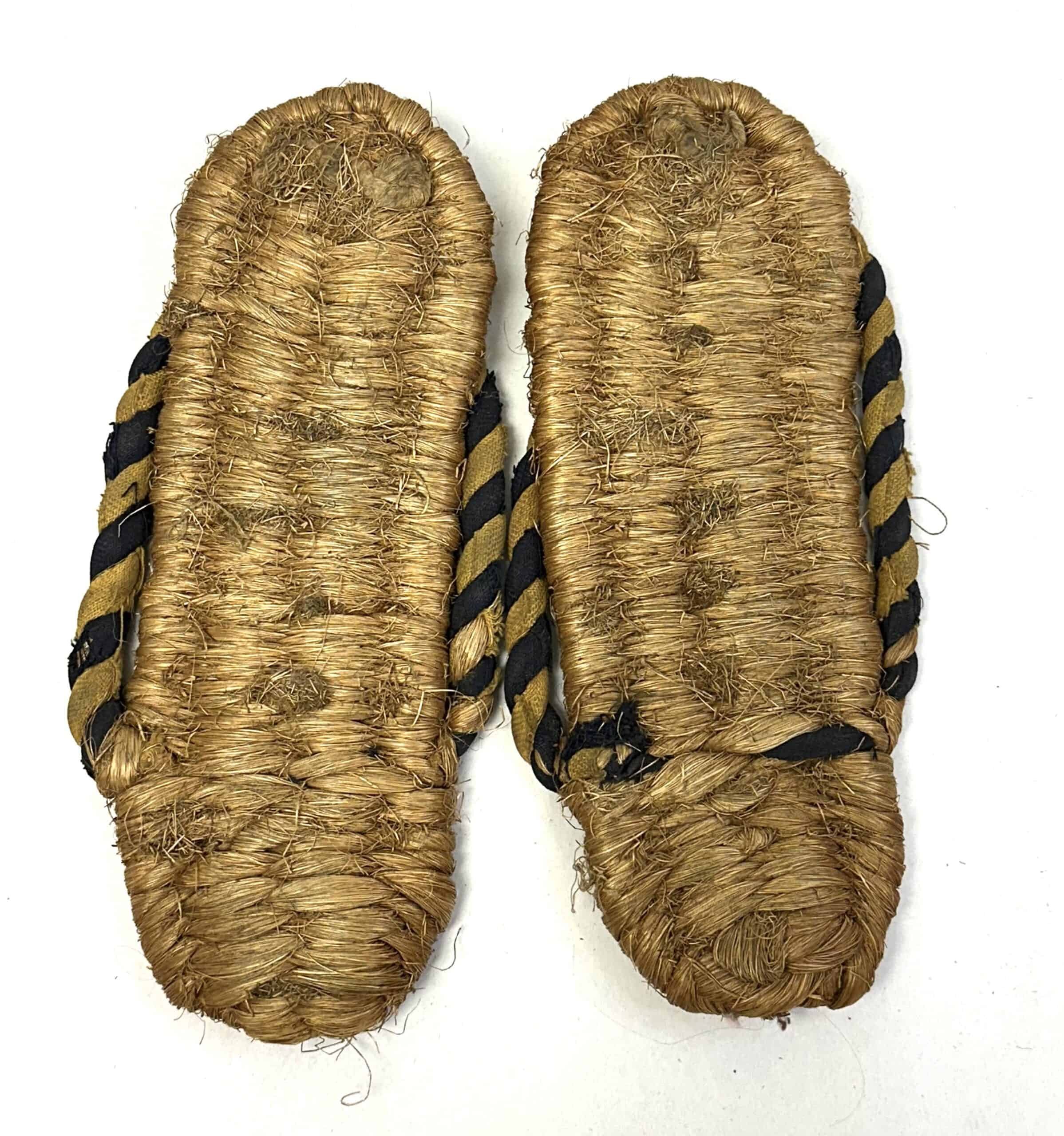 WW2 Japanese Straw Camp Sandals — image 2